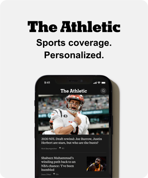 The Athletic | Sports coverage. Personalized.