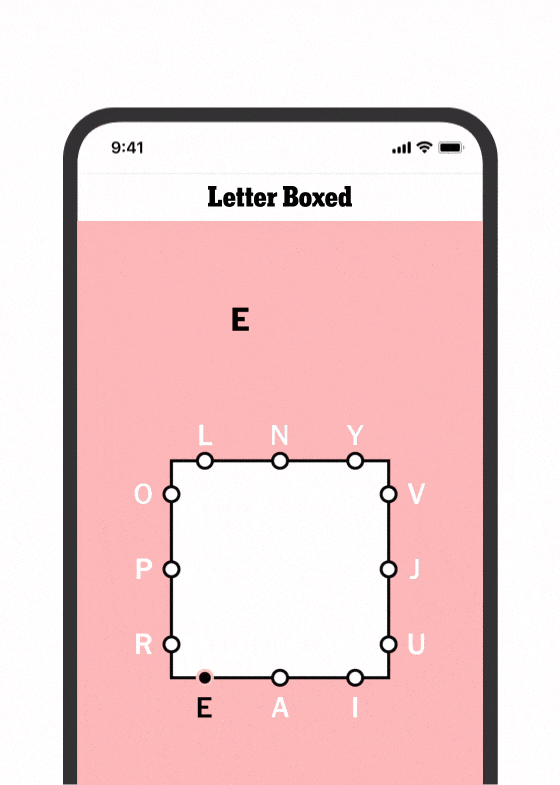 Letter Boxed
is in the app