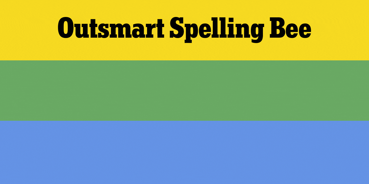 Outsmart Spelling Bee | Outguess Wordle | Outthink The Crossword